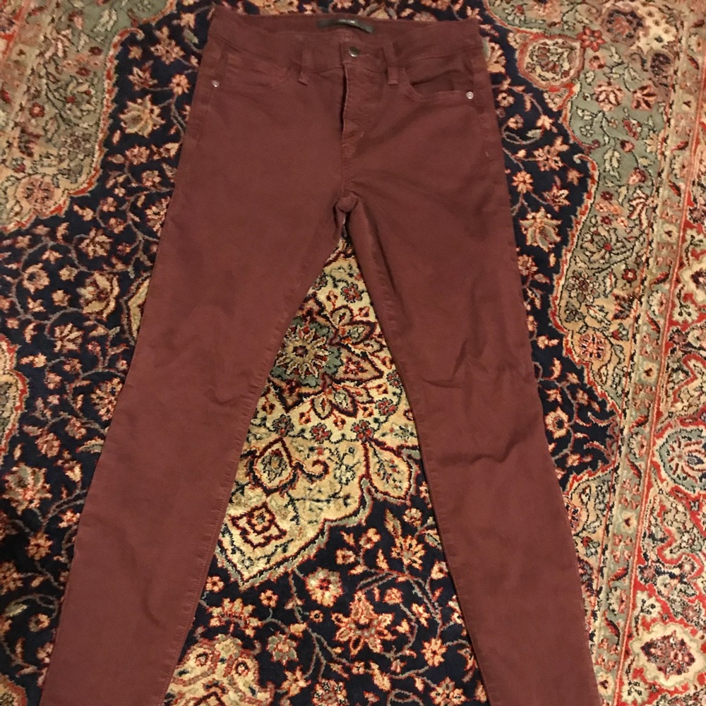 Maroon Joes Jeans Skinny Jeans